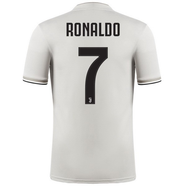 Camiseta Juventus NO.7 Ronaldo 2ª 2018-2019 Marron